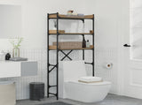 Washing Machine Shelf with Shelf Artisan Oak 67 x 25 x 163 cm 883551
