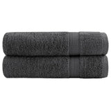 Premium Shower Towels "SOLUND" 2 pcs Anthracite 70x140 cm 600 gsm 137160