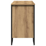 Bathroom Sink Cabinet with Shelf Artisan Oak 91 x 35 x 60 cm 869184