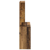Desk with Shelf Old Wood 78.5 x 37 x 154.5 cm Engineered Wood 869344