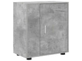 TV Cabinet Set Wall-mounted 4 pcs Concrete Grey Engineered wood 3397899