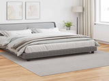 Area Rugs Square LUGO Cream 240 x 240 cm Polyester 42022683