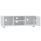 TV Cabinet White 120x40,5x35 cm Engineered Wood 342615