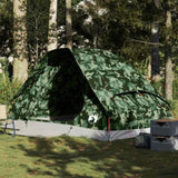 ZNTS Camping Tent Dome 4-Person Camouflage Waterproof 4009644