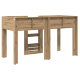Bunk Bed for Kids Artisan Oak 75 x 190 cm Engineered wood 3410474