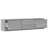 TV Cabinet with LED with LED Grey Sonoma 165 x 34 x 40 cm 3418719