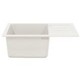 Sink White 620 x 500 mm 80% Quartz and 20% Resin 42028399