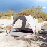 Beach Tent 2-Person Grey Quick Release Waterproof 4005310