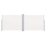 Retractable Side Awning Cream 140x1000 cm 48485