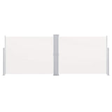 Retractable Side Awning Cream 140x1000 cm 48485