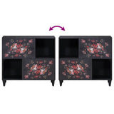 Storage Cabinets Multicolour 80 x 33.5 x 75 cm Solid Mango Wood 4018727