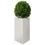 ZNTS Garden Planter Triangular 50x43x75 cm Stainless Steel 851179