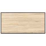 Dining Table Oak 120x60x75 cm MDF 281560