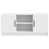 TV Cabinet White 102 x 34.5 x 47 cm Engineered Wood 895845