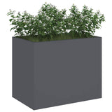 Garden Planter Anthracite 50 x 32 x 40 cm Cold-rolled Steel 876352