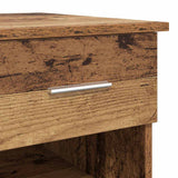 Desk with Drawer Old Wood 90 x 49 x 75 cm Engineered Wood 869272