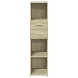 Highboard Sonoma Oak 30x42.5x124 cm Engineered Wood 846154