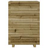 Garden Planter 50x50x72 cm Impregnated Wood Pine 3282613