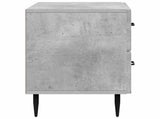 Bedside Cabinet with Drawer Concrete Grey 62 x 34.5 x 47.5 cm 894778