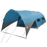 Tunnel Tent with Rainfly Water-Resistant 10-Person Blue 42042239