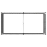 Raised Garden Bed Silver 160 x 80 x 55 cm galvanized 8006401