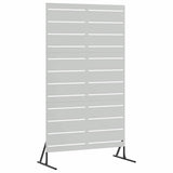 Privacy Screen 100 x 50 x 180 cm Galvanised Steel Silver 868568