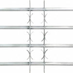 Adjustable Security Grille for Windows with 4 Crossbars 700-1050 mm 141386