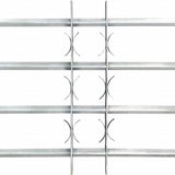Adjustable Security Grille for Windows with 4 Crossbars 700-1050 mm 141386
