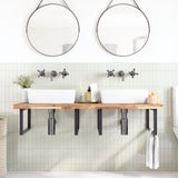 Bathroom Vanity Top Untreated 120x60x4 cm Solid Wood Acacia 3279685