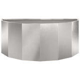 Planter Silver 90 x 45 x 35 cm Stainless Steel 883693