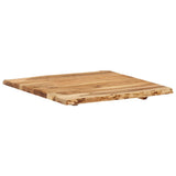 Table Top Natural Acacia Solid Acacia wood 58x Durable 286327