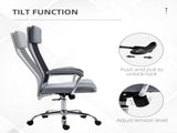Office Chair, Ergonomic Desk Chair, High Back Computer Chair with Adjustable Height, Swivel Rolling T3398P344388