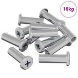 Lock Nut 2857 pcs Silver Steel 864564