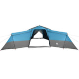 Family Tent with Roof Blue 833 x 585 x 216 cm Taffeta 42001152