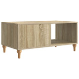 Coffee Table Sonoma Oak 90 x 50 x 40 cm Engineered Wood 894267
