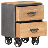 Bedside Cabinet 40x30x51 cm Solid Reclaimed Wood 323513