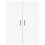 Highboard White 69.5x34x180 cm Engineered Wood 3199697