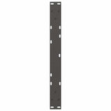 Coffee Table Legs V-Shape 2 pcs Anthracite 70x cm Steel 4012538