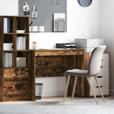 Desk Smoked Oak 90 x 50 x 76 cm 869438