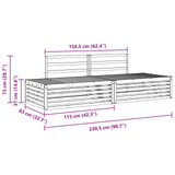 Outdoor Sofa Set 3 Piece 3391104