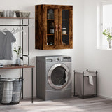 Wall Mounted Cabinet Smoked Oak 69.5x34x90 cm 828457