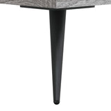 Highboard Grey Sonoma 69.5x34x180 cm Engineered Wood 3195657