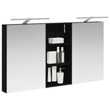 Bathroom Cabinet Set 3 pcs 110 x 10.5 x 60.5 cm Engineered wood 3403721