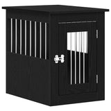 Dog Crate Furniture Black Oak 45x62x59 cm Engineered Wood 862174