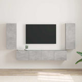 TV Wall Cabinet 2 pcs Concerte 30 x 31 x 80 cm Engineered Wood 892296
