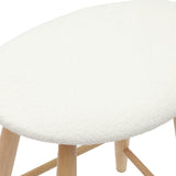 Dining Chairs 2 pcs Natural 46 x 37 x 63 cm Solid Rubber Wood 42020464