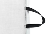 Retractable Pet Gate White 117.5x125 cm 4004130