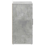 Shoe Cabinet Concrete Grey 60x35x70 cm Engineered Wood 808922