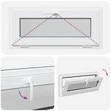 Basement Window RISOR 90x40 cm Tilt 2 Glazing Anthracite 4108422