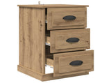 Bedside Cabinet Artisan Oak 39 x 39 x 67.5 cm Engineered Wood 881341